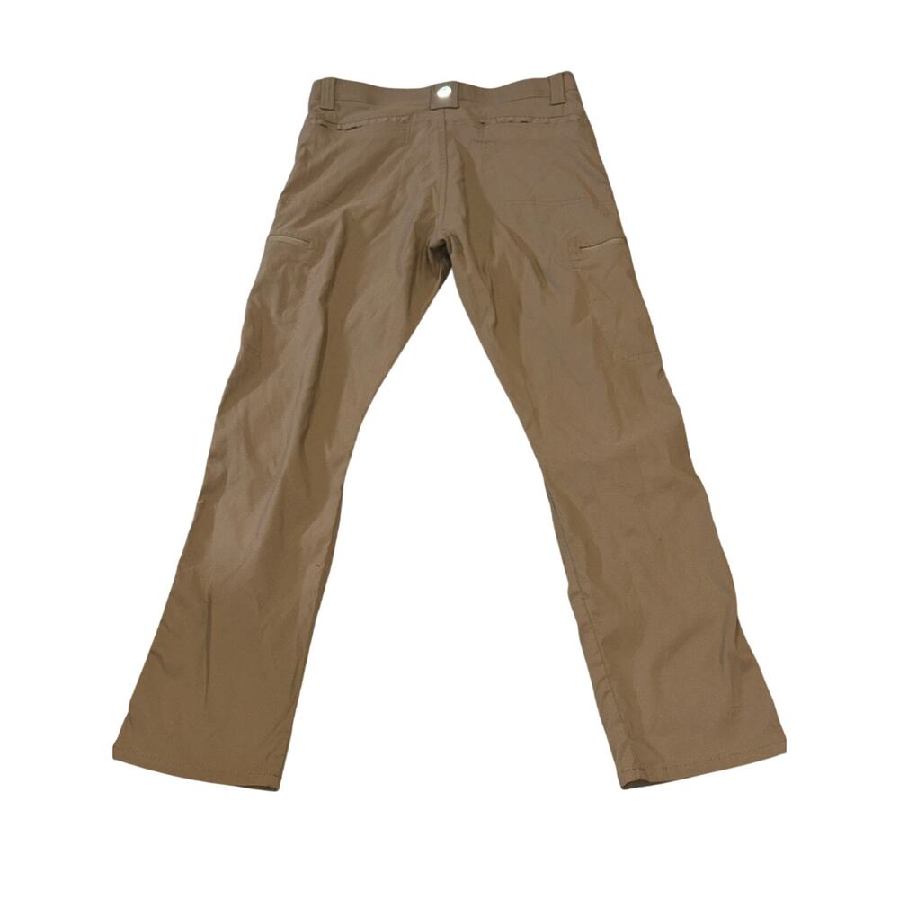 Wrangler ATG Trail Pants Mens 30x30 Brown Stretch Hiking Outdoor - Picture 2 of 3